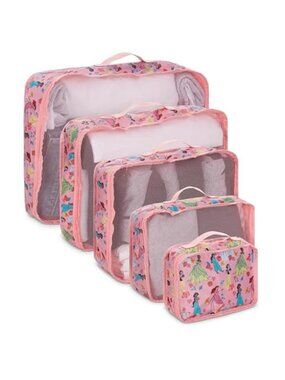 Disney Packing Cubes Travel Organizer Compression Luggage 5 Piece Set Mickey